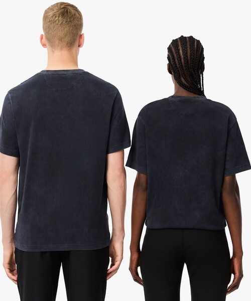 [LACOSTE] リラックスフィットラウンド半袖Tシャツ 楽天市場】ラコステ LACOSTE Tシャツ 半袖 メンズ 5分袖モック