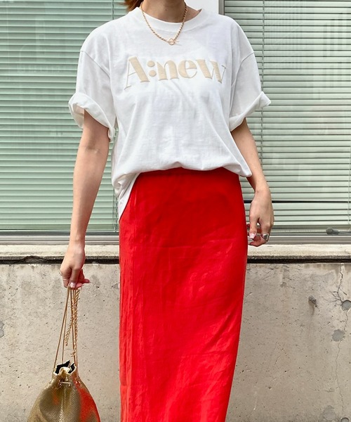 DouDou 「DouDou」 「Anew」半袖Tシャツ FREE オフホワイト