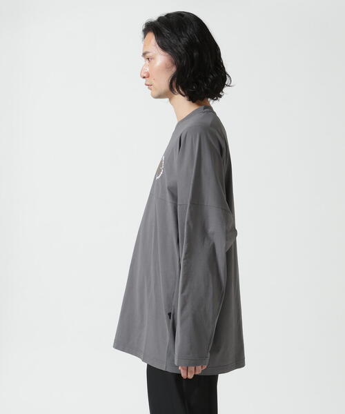 アスレタ×デンハム シャツ Ｍサイズ 超美品 DENHAM tシャツ x ATHLETA/デンハム×アスレタ/COLLABORATION LS