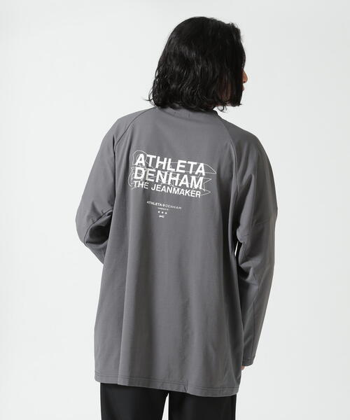DENHAM tシャツ x ATHLETA/デンハム×アスレタ/COLLABORATION LS