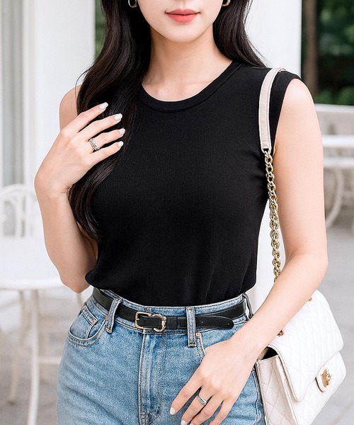Julia Boutique ニット セーター 選べるUネック・Vネック