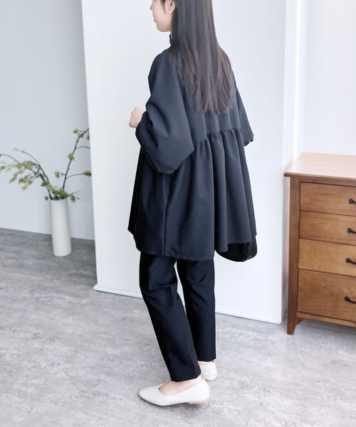 reca（レカ） スーツ ペプラムギャザージャケット レディース