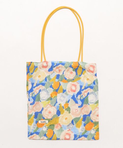 花柄モチーフのトートバッグ A4サイズ対応・撥水】EXOTIC FLORAL TOTE トートバッグ / TOCCA