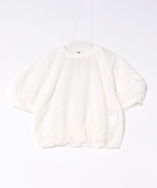 le.coeur blanc（ルクールブラン） ブラウス シャツ 「手洗い可能 