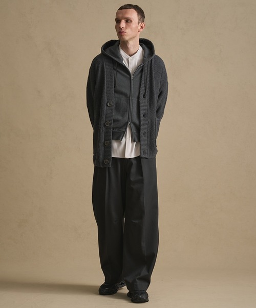 PUBLIC TOKYO ループパイルビッグカーデ　DARK GREY サイズ1 PUBLIC TOKYO（パブリックトウキョウ） カーディガン ループパイル