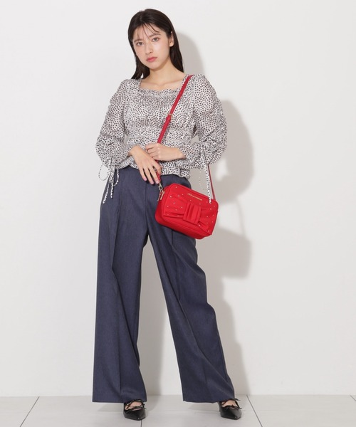 ☆JILLSTUART☆ ナイロン リボン ポイント ショルダーバッグ JILL by STUART ショルダーバッグ バッグ リボンポシェット