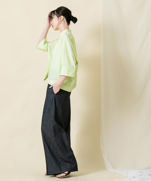 「Gready Brilliant」 ドルマンスリーブブラウス 38 レモンイエロー レディース Gready Brilliant 「Gready Brilliant」 ドルマンスリーブ