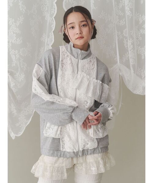 merry jenny スカート sheer lacy frill apron : ZOZOTOWN Yahoo
