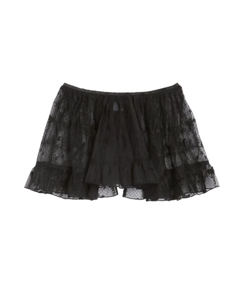 merry jenny スカート sheer lacy frill apron : ZOZOTOWN Yahoo