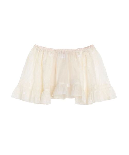 merry jenny スカート sheer lacy frill apron : ZOZOTOWN Yahoo