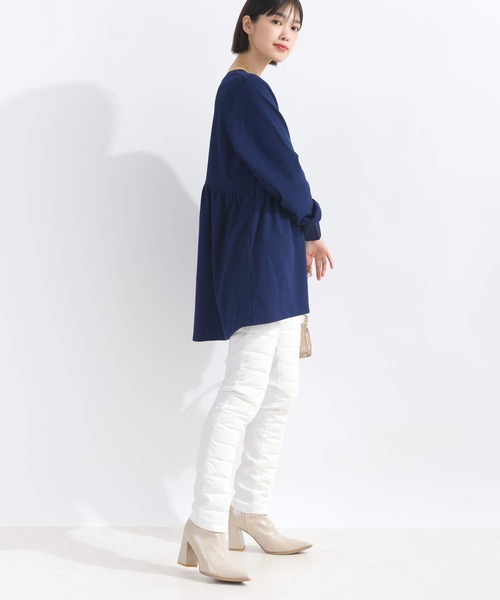 PICCIN（ピッチン） パンツ ポケットフリル付きダウンパンツ