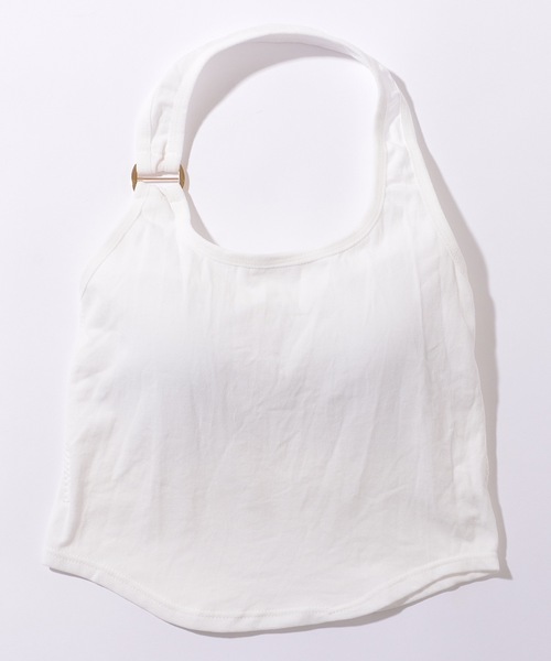 Lace Ladies タンクトップ ノースリーブ ソリッドカラー