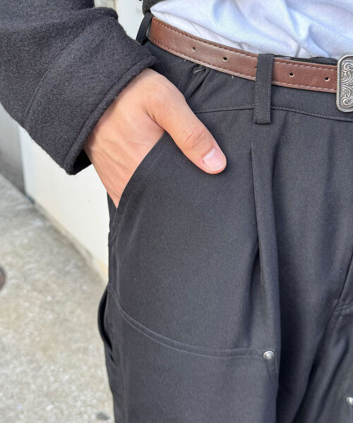 Daiwa ビンテージ　パンツ　ズボン　チノパン　ダブルニー　グレー CIAOPANIC パンツ ダブルニースラックス メンズ : ZOZOTOWN