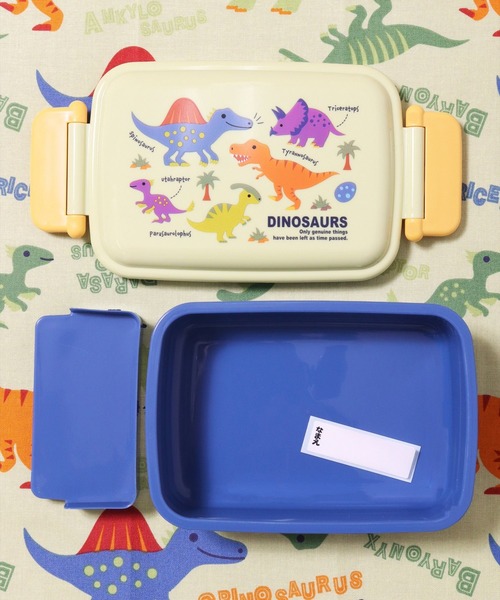 BAYBLO 弁当箱 (SK)「ディノサウルス ＆ リトルユニコーン」ふわっと