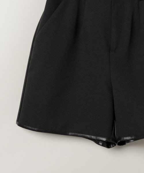 パンツ ハイウエストパイピングショートパンツ/291567 レディース | JEANASIS | 12