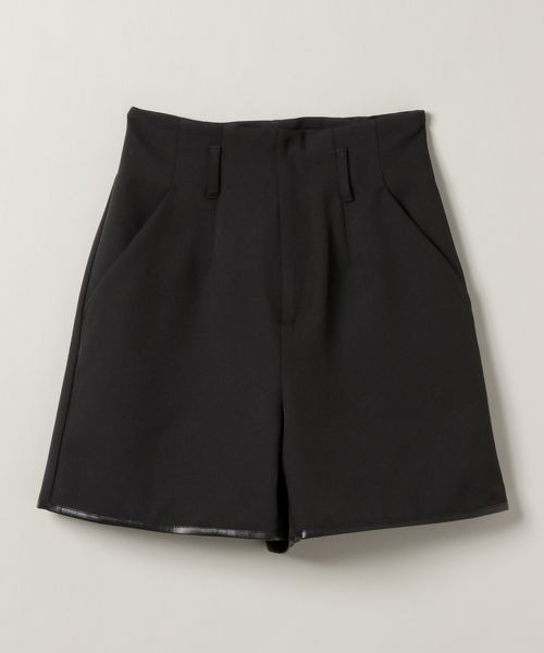パンツ ハイウエストパイピングショートパンツ/291567 レディース | JEANASIS | 07