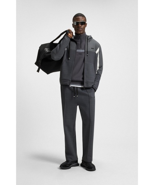 BOSS(HUGO BOSS) パーカー レギュラーフィット ジップアップ BOSS(HUGO BOSS) パーカー レギュラーフィット ジップアップ