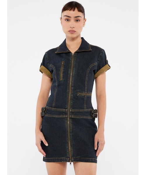 GUESS（ゲス） ワンピース GUESS Originals Utility Zip Dress