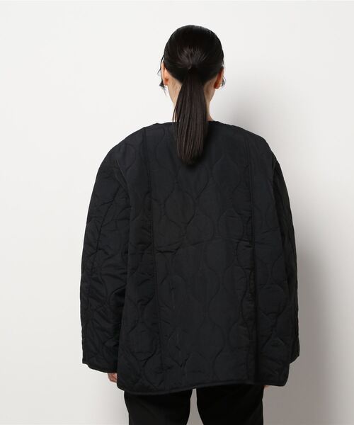 「Ungrid」 キルティングブルゾン FREE ブラック レディース_画像3