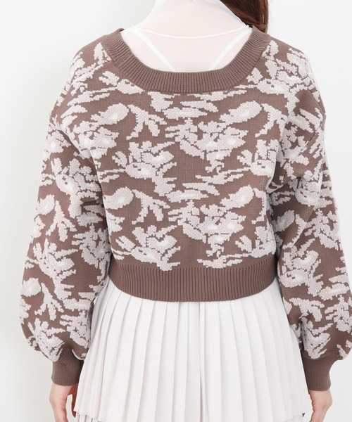 「archives」 ニットカーディガン MEDIUM アイボリー レディース_画像6