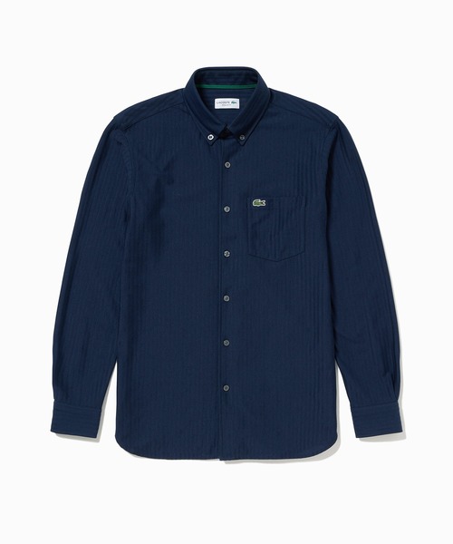 LACOSTE（ラコステ） シャツ ジャカードストライプボタンダウン