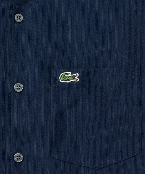 LACOSTE（ラコステ） シャツ ジャカードストライプボタンダウン