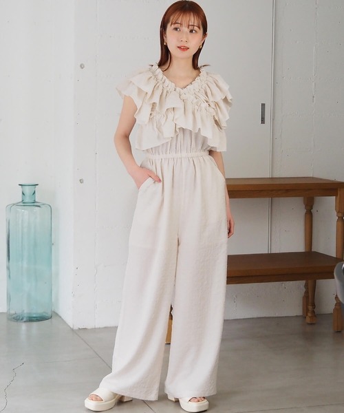 サロペット・オーバーオール・オールインワン T. japan boucle all in one サロペット・オーバーオール・オールインワン T. japan boucle