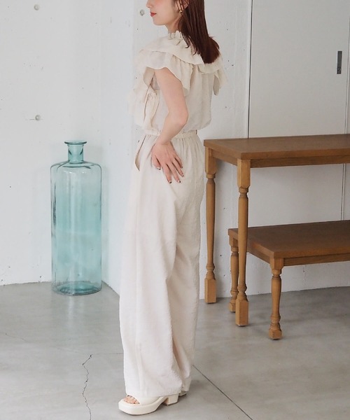 tiptop（ティップトップ） サロペット オーバーオール 「2way」フリル