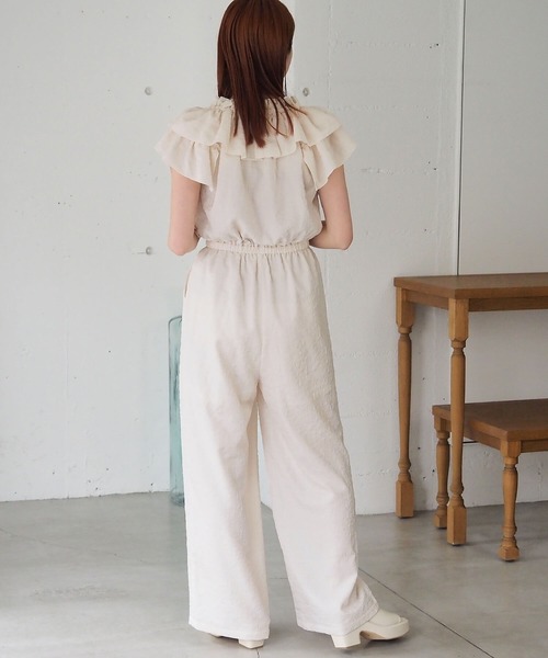 tiptop（ティップトップ） サロペット オーバーオール 「2way」フリル