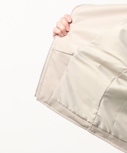 「dazzlin」 ライダースジャケット FREE ベージュ レディース_画像4