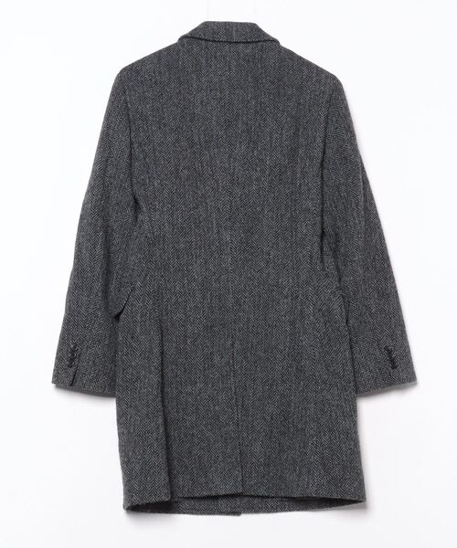 【BEAMS LIGHTS×HARRIS TWEED】 チェスターコート BEAMS LIGHTS（ビームス ライツ） チェスターコート「HARRIS TWEED