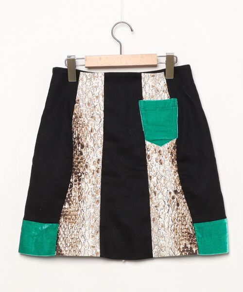 「AKANE UTSUNOMIYA」 スカート 38 ブラック レディース_画像2