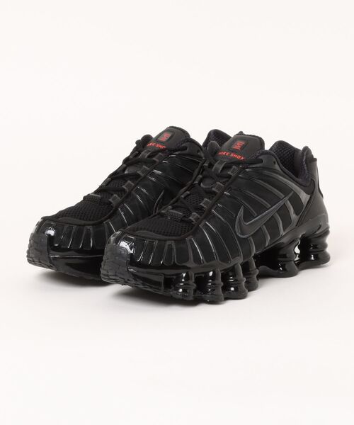 NIKE スニーカー ナイキ SHOX TL ショックス MAV3595 002BLK/BLK 