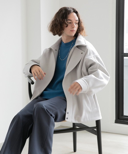 HARE 「HARE」 ジップアップブルゾン SMALL オフホワイト メンズ