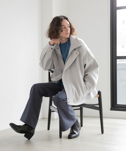 HARE 「HARE」 ジップアップブルゾン SMALL オフホワイト メンズ