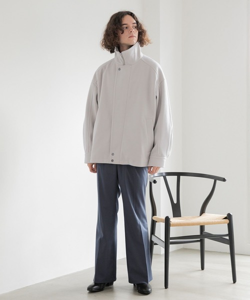 HARE 「HARE」 ジップアップブルゾン SMALL オフホワイト メンズ