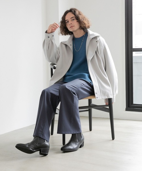 HARE 「HARE」 ジップアップブルゾン SMALL オフホワイト メンズ