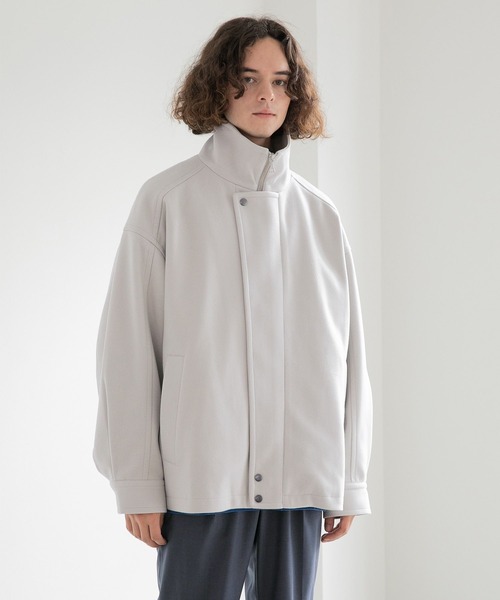 HARE 「HARE」 ジップアップブルゾン SMALL オフホワイト メンズ