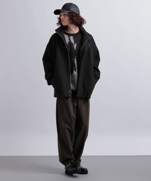 HARE 「HARE」 ジップアップブルゾン SMALL オフホワイト メンズ
