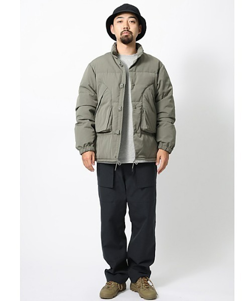 snow peak（スノーピーク） ダウンジャケット SMALL カーキ メンズ