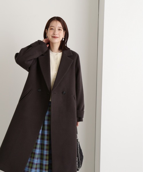 「N.（N. Natural Beauty Basic）」 チェスターコート MEDIUM モカ レディース_画像2