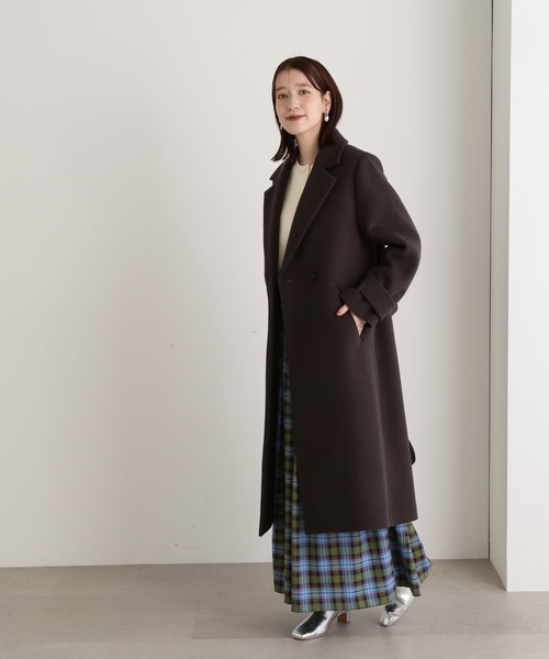 「N.（N. Natural Beauty Basic）」 チェスターコート MEDIUM モカ レディース_画像6