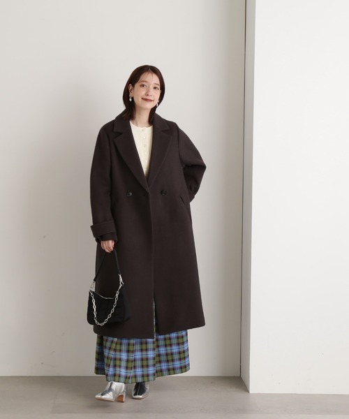 「N.（N. Natural Beauty Basic）」 チェスターコート MEDIUM モカ レディース_画像7