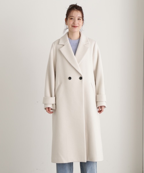 「N.（N. Natural Beauty Basic）」 チェスターコート MEDIUM モカ レディース_画像9