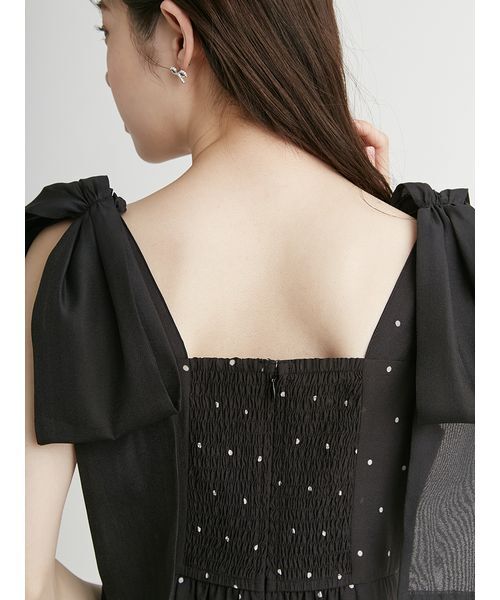 ワンピース 「CELFORD×MIKA」ショルダーリボン2wayワンピース
