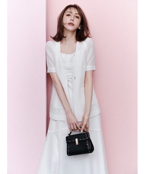 CELFORD ワンピース 「CELFORD×MIKA」ショルダーリボン2way