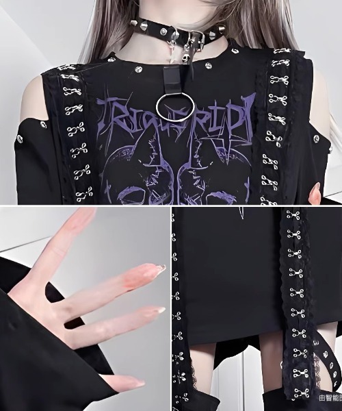 NOVESSEL tシャツ 「TricuspidC/トライカスピッドシー」スカルプリント