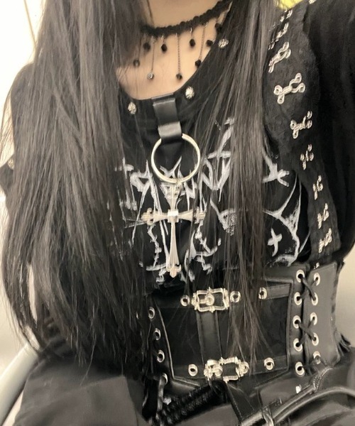 NOVESSEL tシャツ 「TricuspidC/トライカスピッドシー」スカルプリント