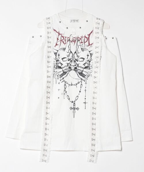 NOVESSEL tシャツ 「TricuspidC/トライカスピッドシー」スカルプリント