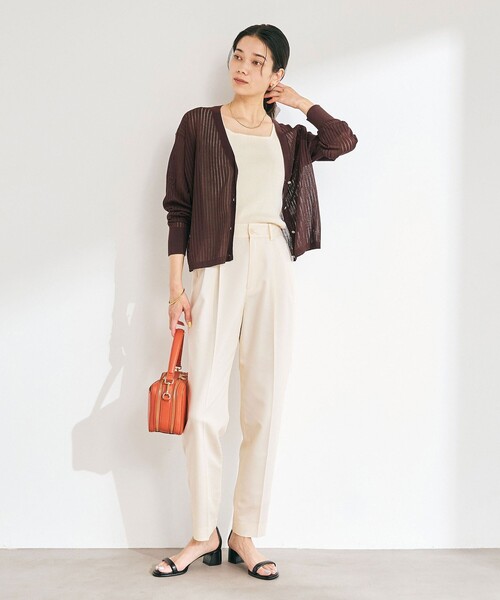 mill クラッシュカーディガン SLY | GLITTER KNIT 2WAY カーディガン (カーディガン ) |SHEL
